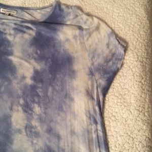 Tie dye boho t-shirt dress